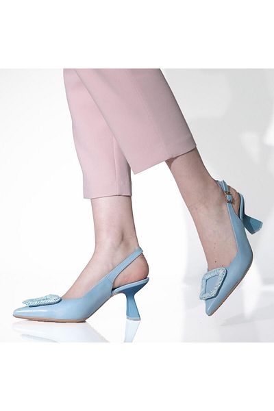 Hispanitas PANTOFI DECUPATI HISPANITAS 253910 BLEU