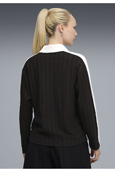 Puma T7 Χαλαρό Πόλο με Μακρυμάνικο Γυναικείο