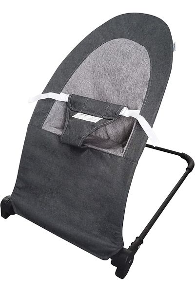 Moon Little Hopper Baby Bouncer – Foldable Adjustable Baby Rocker Chair w/ 2 Recline Ang
