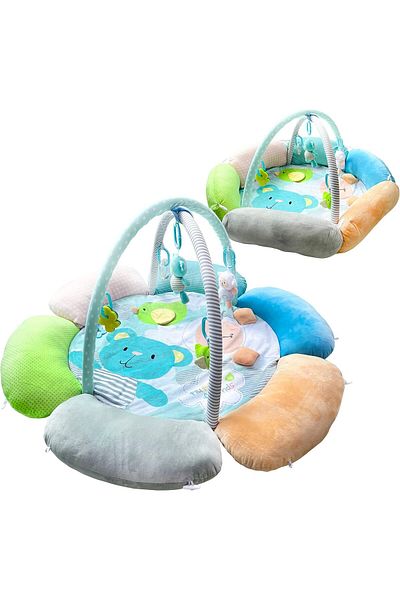 THE MOON Baby Flower Playmat : 2 in 1 Foldable Baby Gyms & Playmats – Baby Nest and Activity