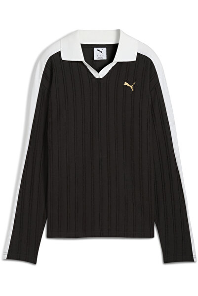 Puma T7 Χαλαρό Πόλο με Μακρυμάνικο Γυναικείο