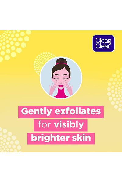 Clean & Clear Daily Face Scrub, Morning Energy, Skin Brightening, 150ml
