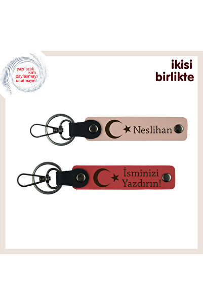 Miaju Stylish Gift to Prefer on Special Occasions – Moon Star Leather Keychai...