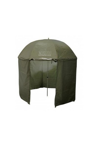 idzfishing Shelter/umbrella with side walls Zfish Royal Full Cover 2.5 m, full closure, anchor nails, bag