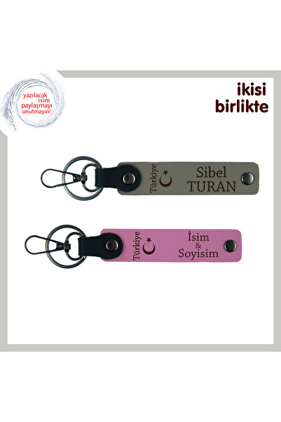 Miaju هدية للمعلم، طقم سلسلة مفاتيح بنمط الهلال والنجوم والديك الرومي مع اسم ...