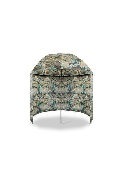 DELPHİN Delphin CLASSA CAMO sidewall umbrella, 250 cm diameter, cords + fixing nails, carrying case