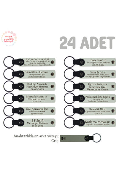 Miaju إنتاج خاص للمناسبات التقليدية، مجموعة من 24 قطعة، سلسلة مفاتيح تذكارية ...