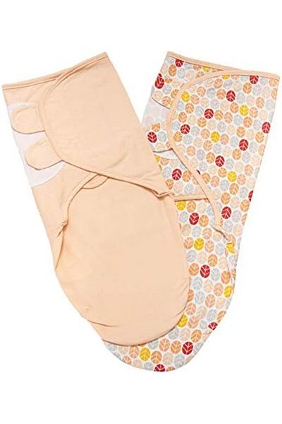 Moon Organic Swaddle Lightweight and Breathable Pack of 2 Perfect for Infant & Newborn Bab