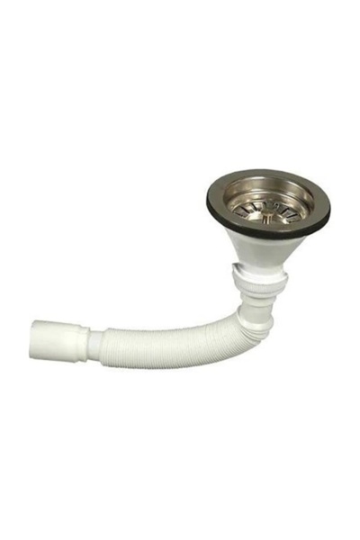 Bocchi Evye Süzgeci Ve Sifonu Paslanmaz Çelik Lavello Uyumlu