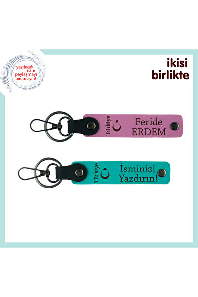 Asortishey Team, Pink-Turquoise, National Spirit Gift for Wife – Personal Key...