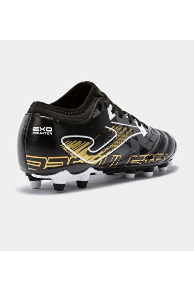 Joma Propulsion 2201 Black Firm Ground Crampons and Astroturf Field Shoes
