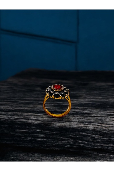 FUYA JEWELLERY Kristal Taşlı Yüzük