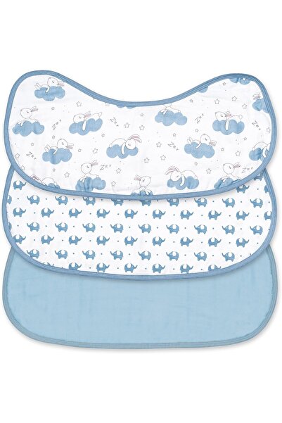 Moon قماش بيربي عضوي. خالٍ من BPA. قابل للغسل. مادة ناعمة. عبوة من 3 قطع. 8 ط...