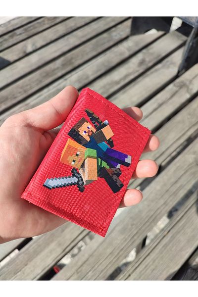 JANJAN Sports Wallet, Unisex Wallet with Velcro, Zipper, Keychain, Coin Compartment, Fabric Wallet