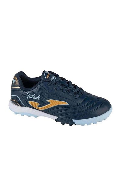 Joma Toledo Jr 2503 Navy Turf Kids Football Boots and Carpet Field Shoes