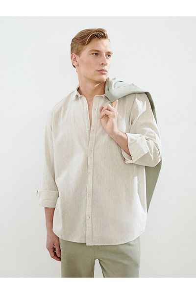 LC Waikiki Men's High Cotton Slim Fit Shirt