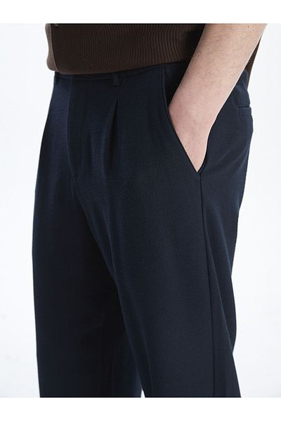 LC Waikiki PANTALON BĂRBAȚI PANTALON DE POLIESTER CU TĂBĂ CU ELASTIC LA TAILĂ