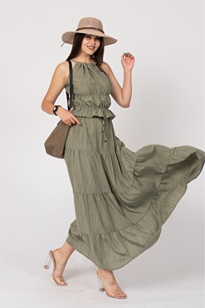 Aura7 Collection Women's Clothing Tie-Up and Gipeli Blouse Skirt Set