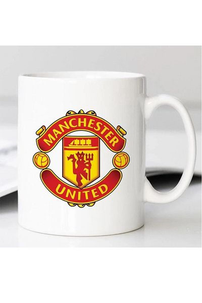 Generic Manchester United logo coffee and tea cup