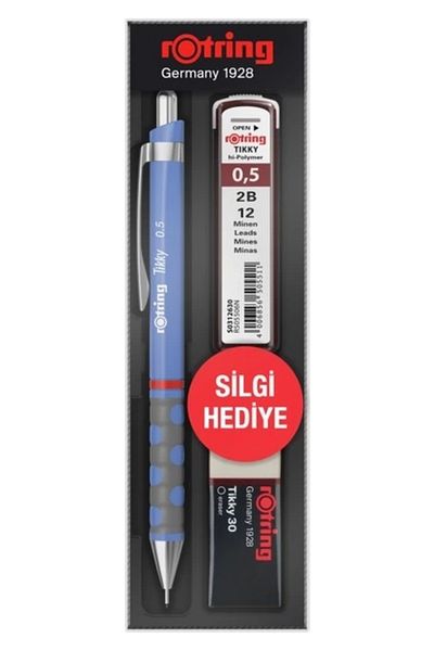 Rotring School Set Tikky Min Eraser 3 Pcs 0.5 Violet