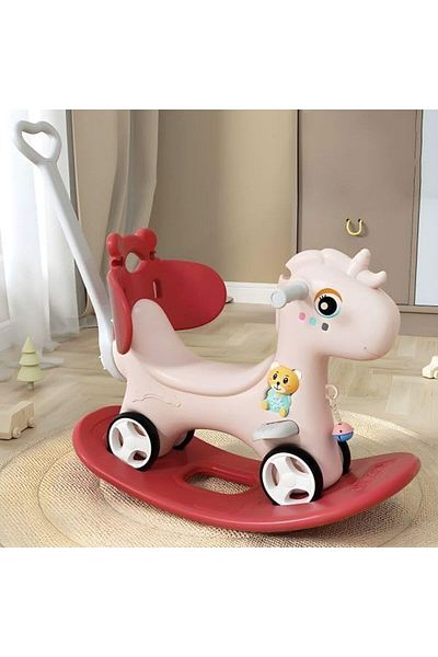 Generic Children's Rocking Horse, Multifunctional Baby Rocking Horse, Ride-On Horse, Children's Rocking Hors