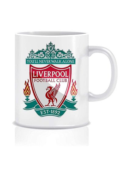 Generic Coffee and tea cup with Liverpool FC logo design