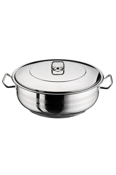 Arian Saucepan with stainless steel lid, 6.5 liters, Arian, stainless steel, 30 cm