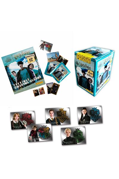 Panini Harry Potter Officially Licensed 1 Year at Hogwarts Sticker Set (Pack of 50 = 200 Stcikers + 50 Cards)