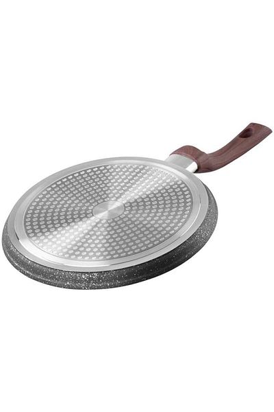 Magic Home Pancake pan, PanCake 25 cm, aluminum, induction, non-stick, Black Marble LineMagic, Home