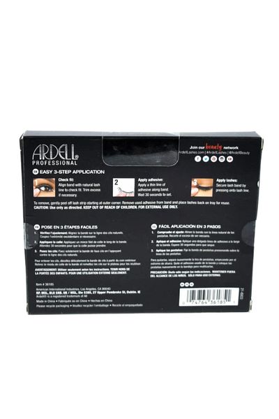 Ardell FauxMink #817 False Eye Lashes MultiPack 3 pair lightweight