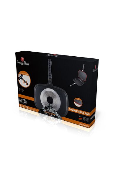 Berlinger Haus Berlinger Haus marbled double frying pan 32cm, BH/6778