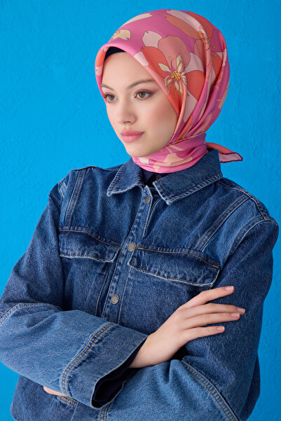 Belli Eșarfă din mătase pură TWILL 4100D (TWİLL)-56