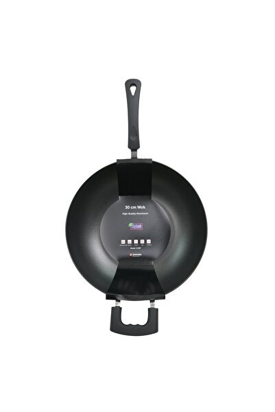 Zokura Wok pan, aluminum, 30cm, "Primary" - Zokura