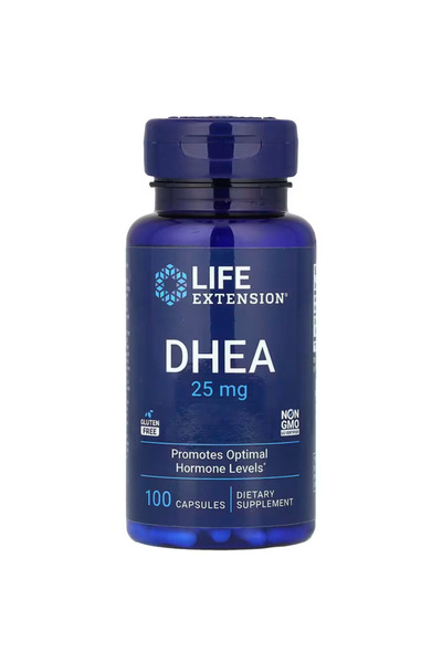 Life Extension DHEA 25 mg – Hormone Balance, Memory, Muscle Health, Bone Heal...