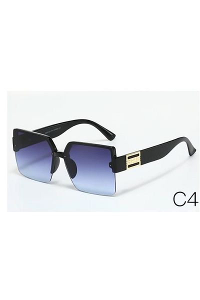Escales Women's Uv 400 Protected Rimless Sunglasses A-036
