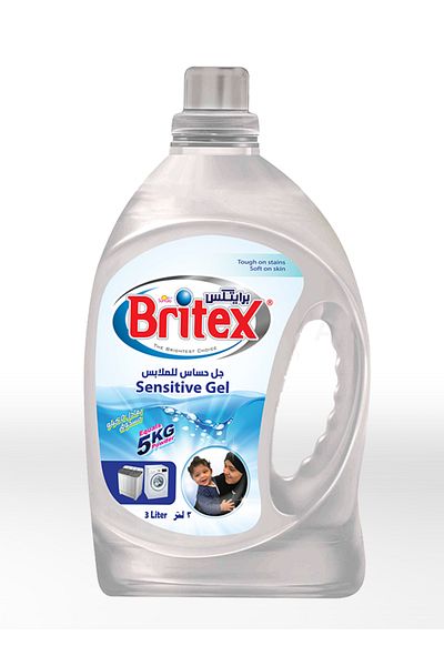 Britex Laundry Gel ( Sensitive ) Pack of 2 ( 6L Carton )