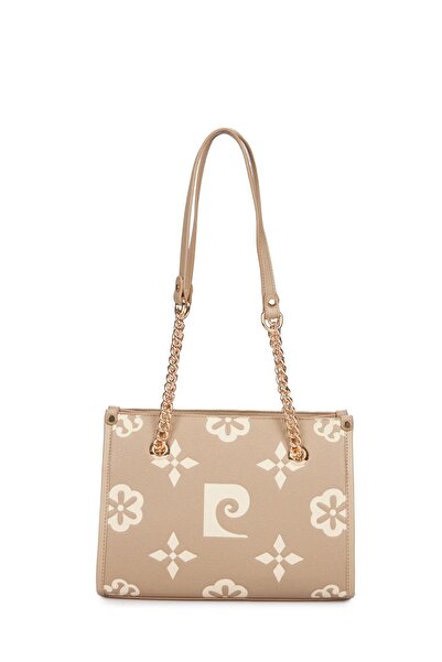 Pierre Cardin Geantă de umăr pentru femei Mink Monogram 05PC25Y10504-BMN