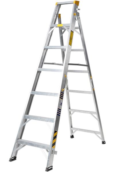 Mazaya Aluminium سلم مزايا ألومنيوم قابل للطي 7 درجات