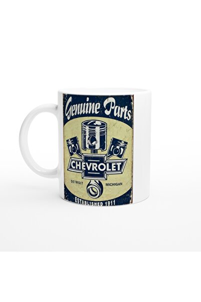 MESCHAIN كوب ريترو بشعار شيفروليه بيستون