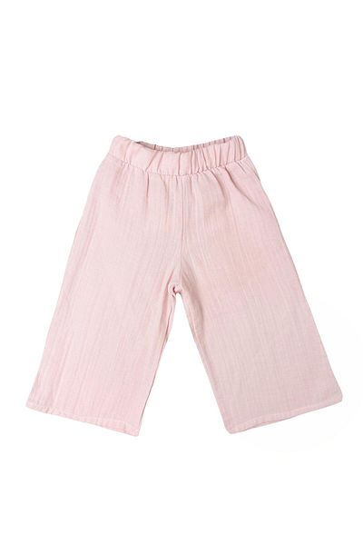 Divonette Muslin Girl's Pants Pink