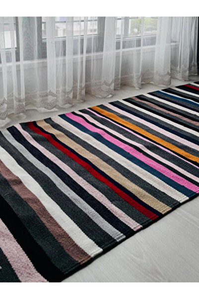 Ronita Tara Kilim Mardin Yöresel Yünlü El Dokuma Yıkanabilir Salon Ve Mutfak ...