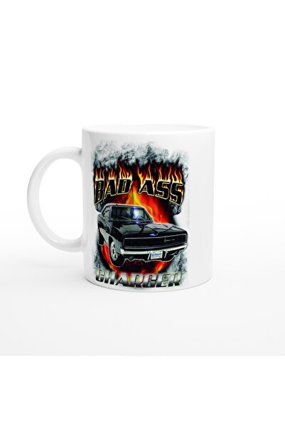 MESCHAIN كوب مطبوع عليه شاحن Bad Ass