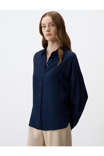 Jimmy Key Long Sleeve Basic Woven Shirt