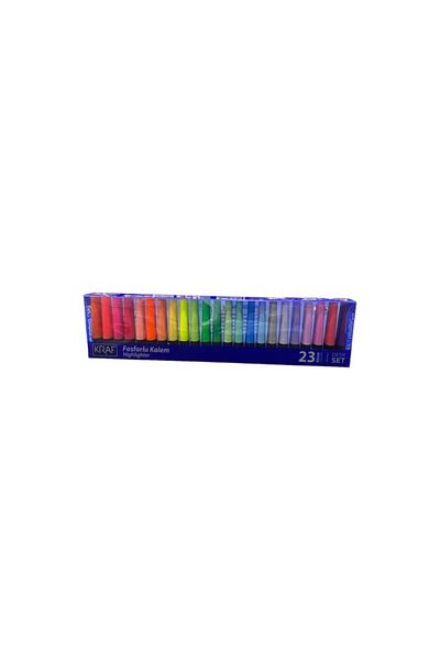 KRAF Phosphorized Number 365 Desk Set - 23 Pens