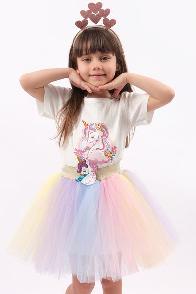 lilico Colorful Design Unicorn Double Set