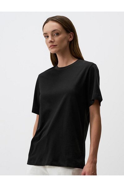 Jimmy Key Crew Neck Basic Cotton T-Shirt