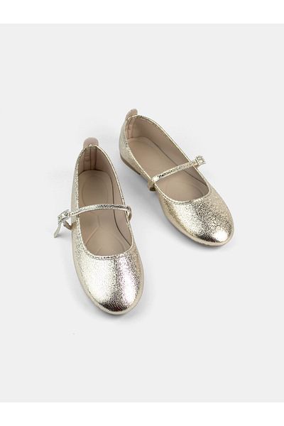 MAGGIO Gold Color Women's Ballerinas