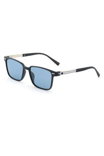 Pierre Lotus Pi̇erre Lotus Handle Metal Handle Polarized Glass Unisex Sunglasses