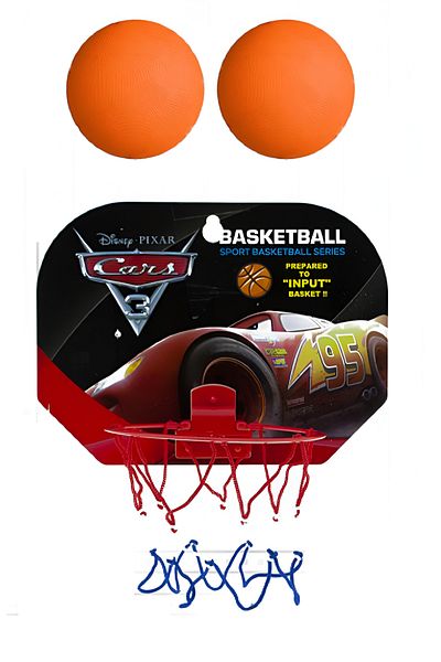 rexa Disney Pixar Cars 2 Basketball Set