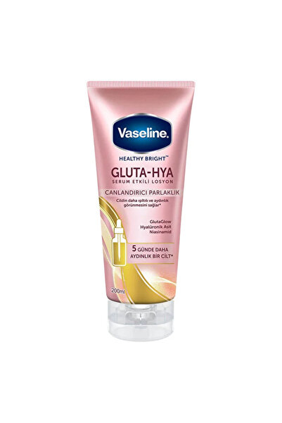 Vaseline Gluta Hya Serum Etkili Losyon - Canlandırıcı Parlaklık - 200 ml